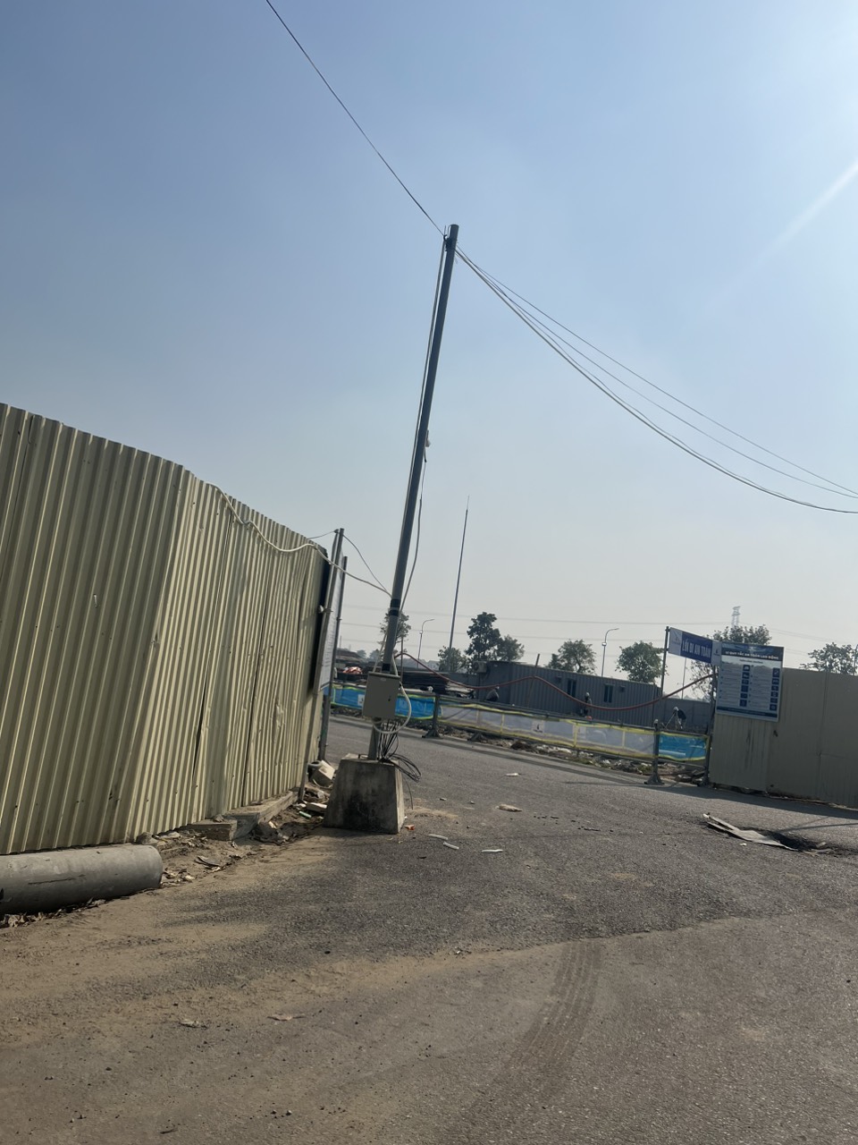 Construction work at ocean park 3 Hung Yen