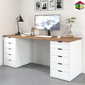 Mẫu thiết kế bàn làm việc đơn giản, sang trọng
