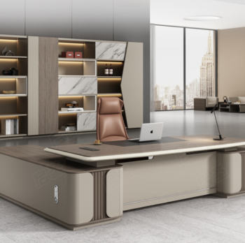 Thiết kế, thi công bàn làm việc Lãnh Đạo cao cấp Abraham B780